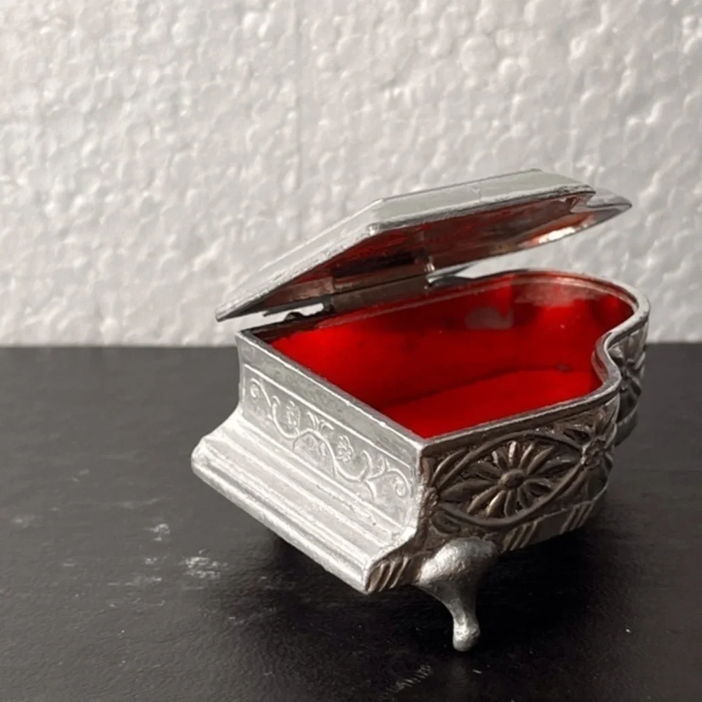 Vintage grand piano trinket box
